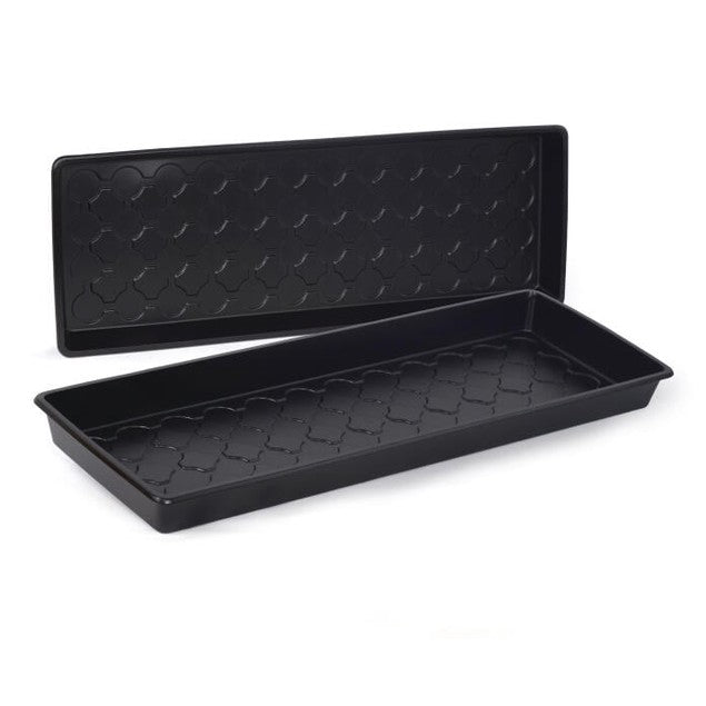 Odlingstråg svart, 26x67 cm