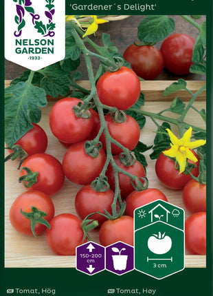 Tomat, Kirsebær, Gardener's Delight