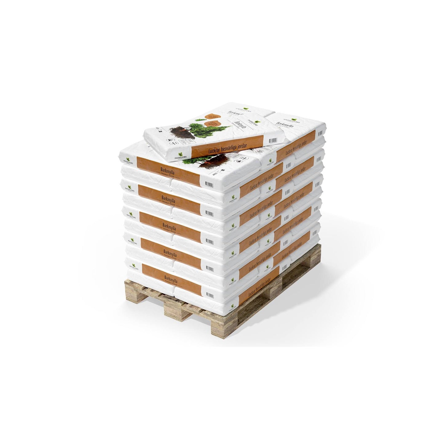 Hasselfors barkmylla, 40 liter, 51st, Helpall