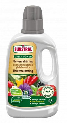 Substral Organisk Universalnäring 500ml - Svedberga Plantskola AB - Köp växter Online med hemleverans.